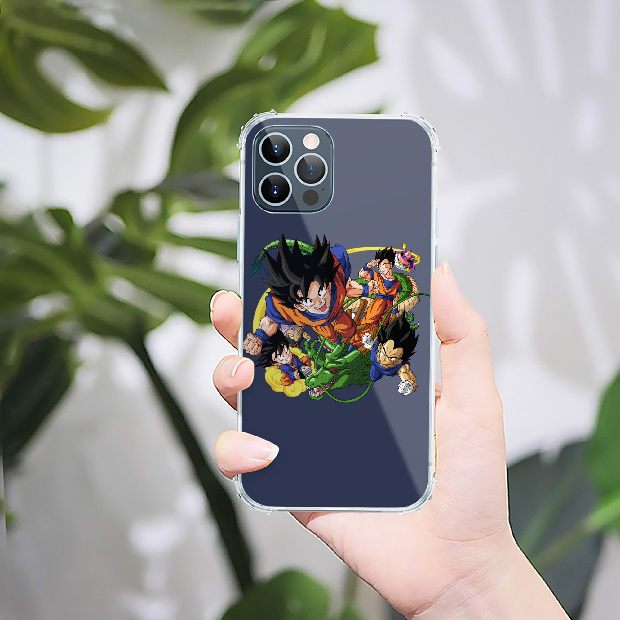 （画像用） ドラゴンボール DRAGON BALL 【iPhone 12シリーズ対応】透明スマホケース（クリアソフトケース）